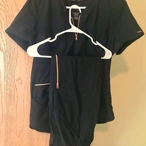 Cherokee Statement scrub, top and bottom